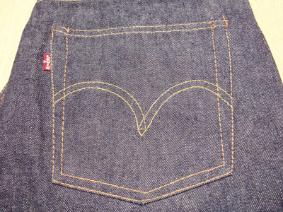 LEVI'S501XX VINTAGE/バックポケット