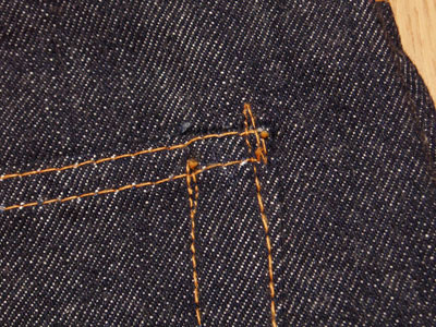 LEVI'S501XX VINTAGE/雑な縫製