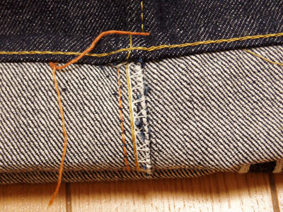 LEVI'S501XX VINTAGE/裾とインシーム