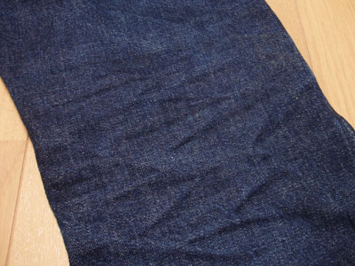 DENIME（ドゥニーム） XXモデル；400時間；後ろ右ヒザ裏