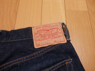 LEVI'S（リーバイス）501XXビンテージ/パッチ