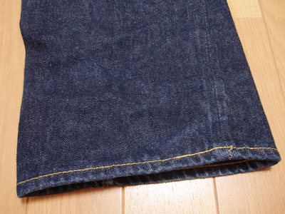 LEVI'S（リーバイス）501XXビンテージ/後ろ右スソ