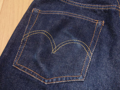 LEVI'S（リーバイス）501XXビンテージ/後ろ左ポケット