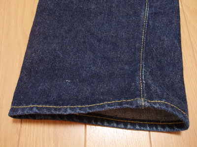 LEVI'S（リーバイス）501XXビンテージ/前右スソ
