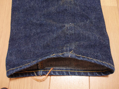 Levi's（リーバイス）501XXビンテージ／スソ