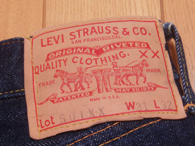 Levi's（リーバイス）501XXビンテージ／紙パッチ