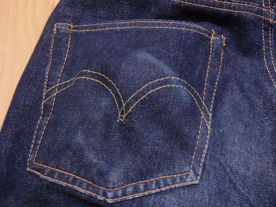 Levi's（リーバイス）501XXビンテージ／ヒップポケット